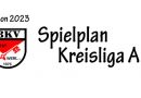 Spielplan Kreisliga A Saison 2023