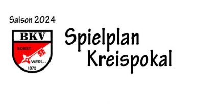 Spielplan Kreispokal 2024